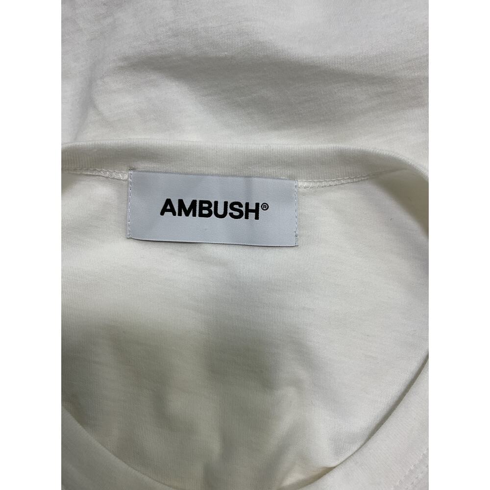 Ambush 'Big Ribbon' White T-Shirt Size M - Picture 4 of 5